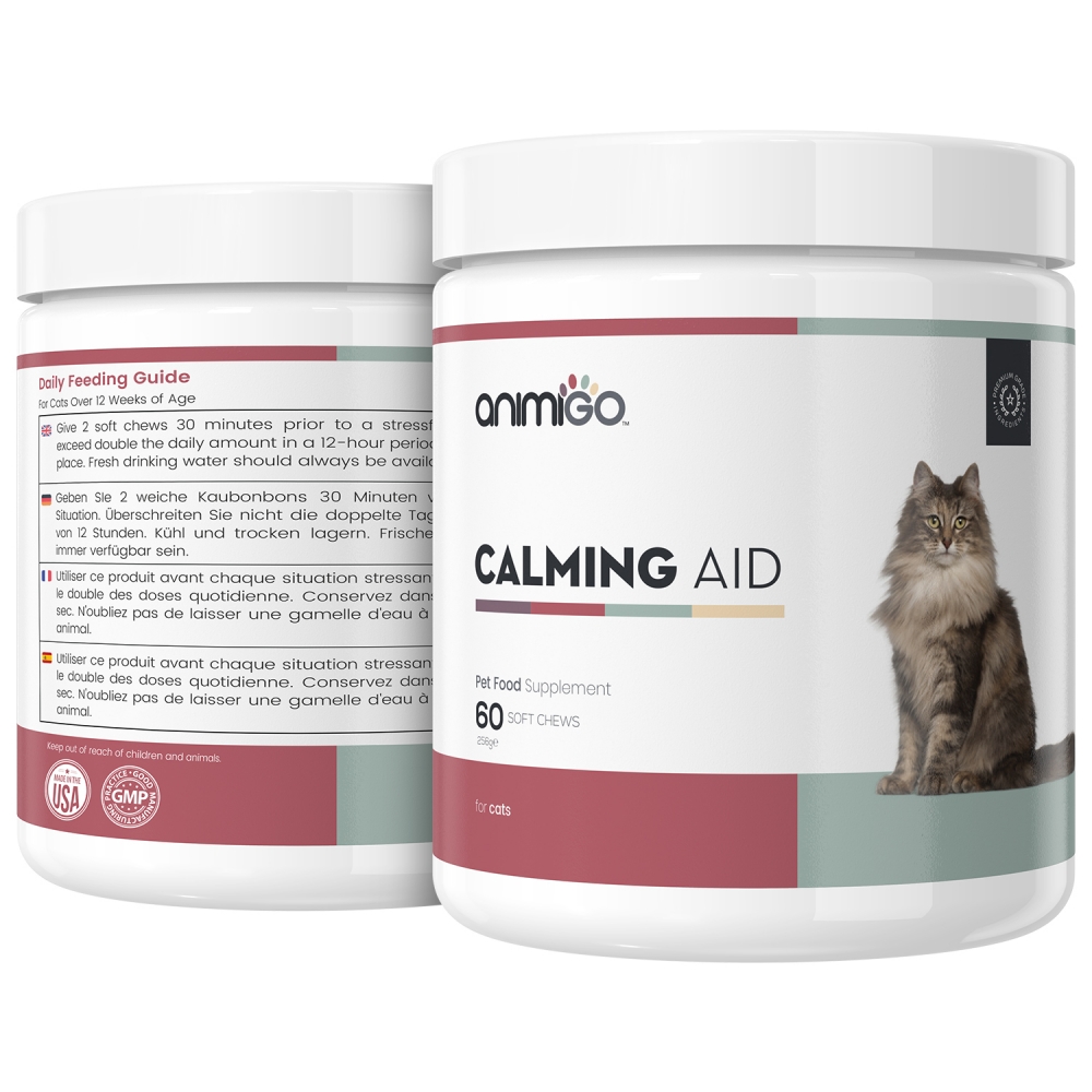 Calming Aid for Cats Natural & Relaxing Comfort Click