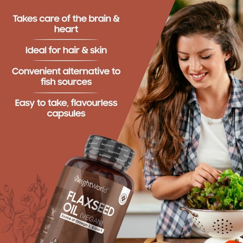 Flaxseed Oil Softgels 