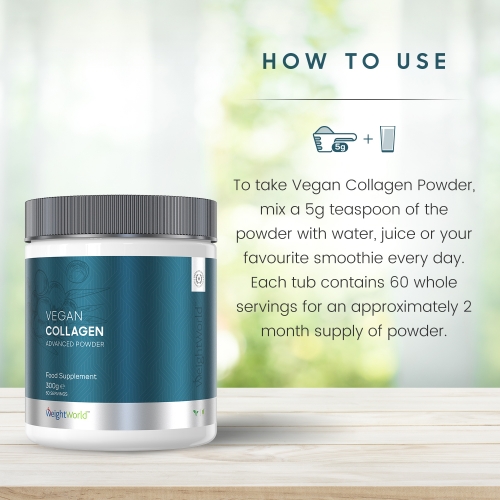 WeightWorld Vegan Collagen Complex Powder
